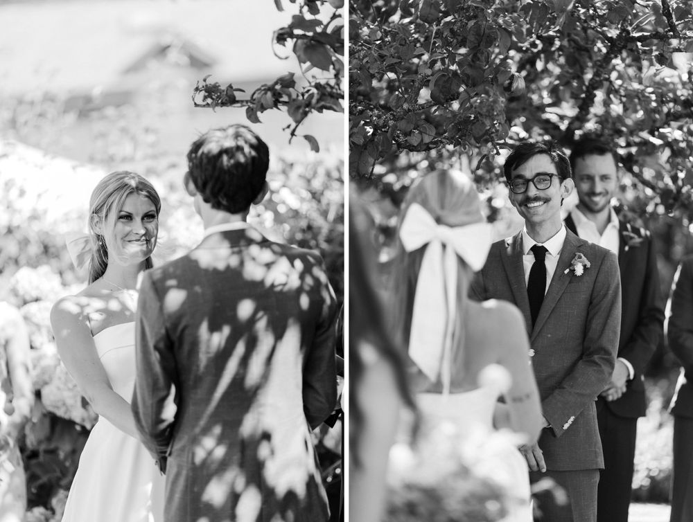 A beautiful British Columbia wedding captured in Black and white