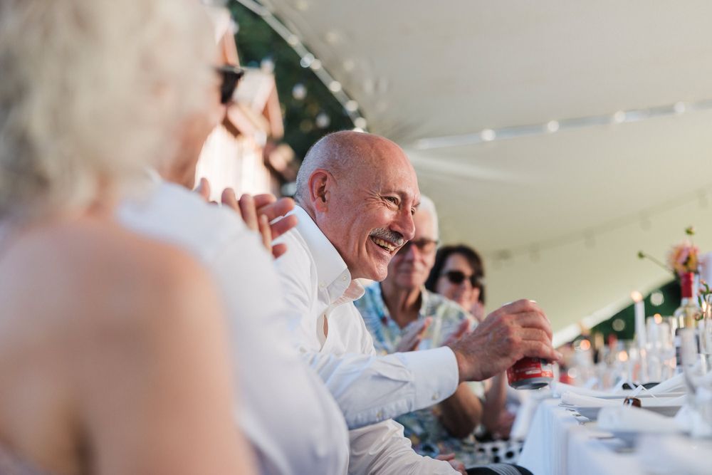 Guests at the wedding
