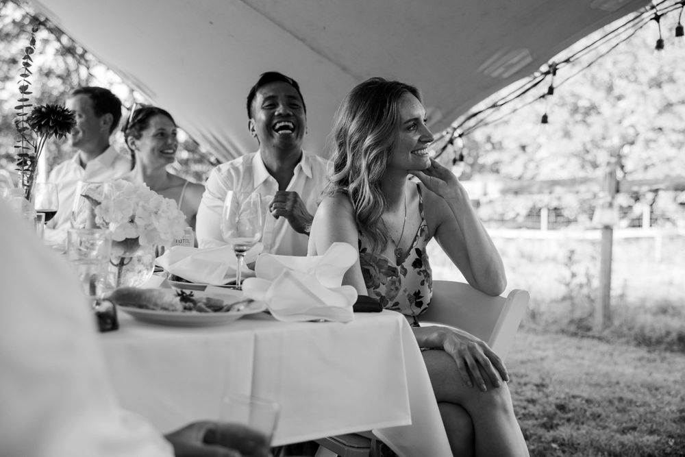 Guests: Emery and Matt's wedding photographs in Victoria, B.C.