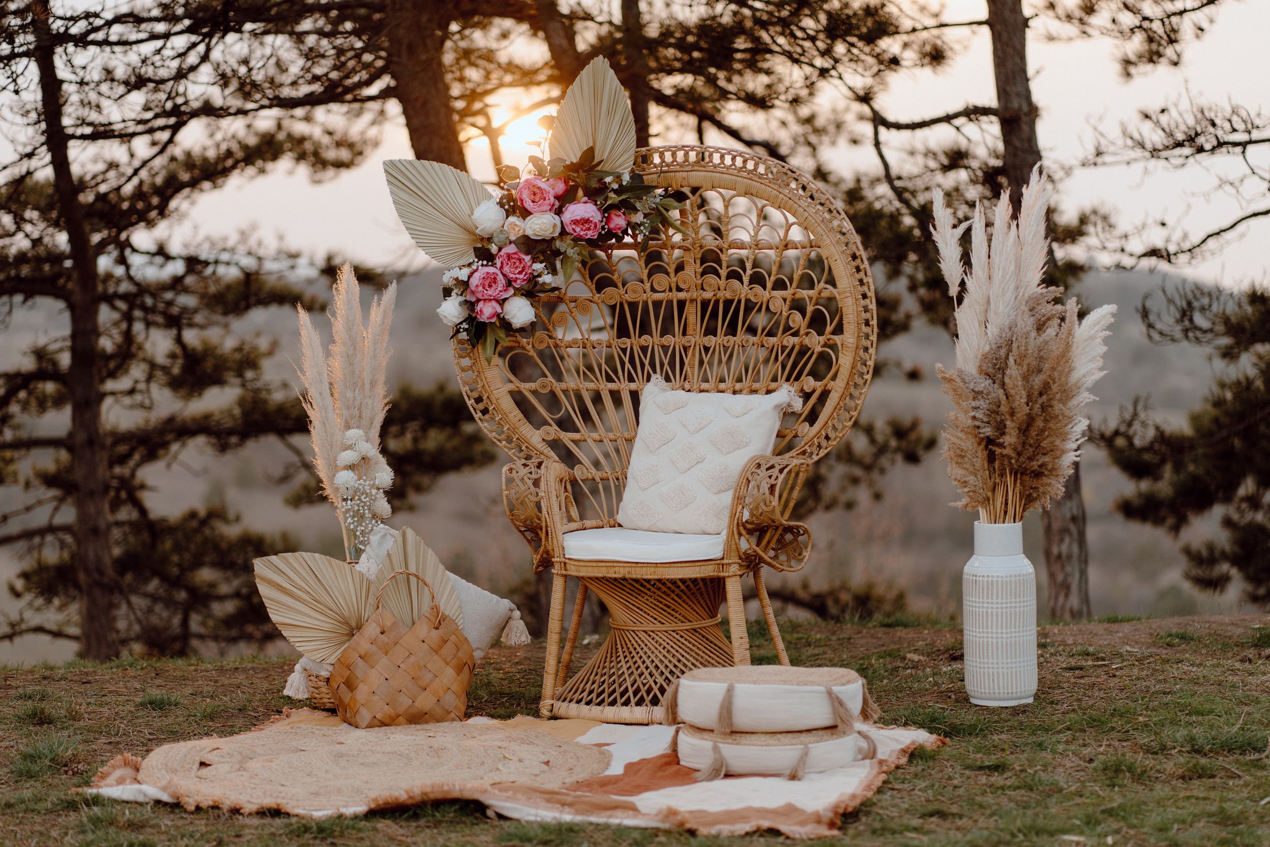 boho dekoráció