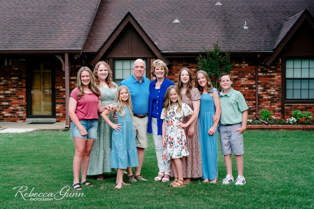 large extended family in owasso tulsa oklahoma