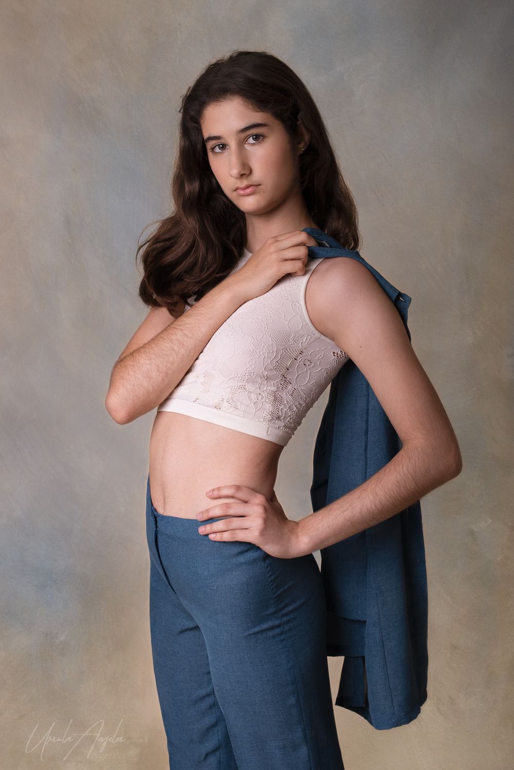 RETRATO PROFESIONAL QUINCEAÑERA EN ESTUDIO - RETRATO FINE ART - URSULA ANGELES