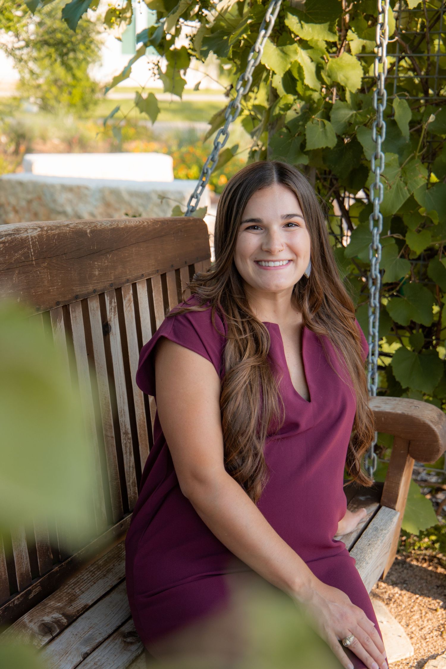 Texas A&M senior session, The gardens