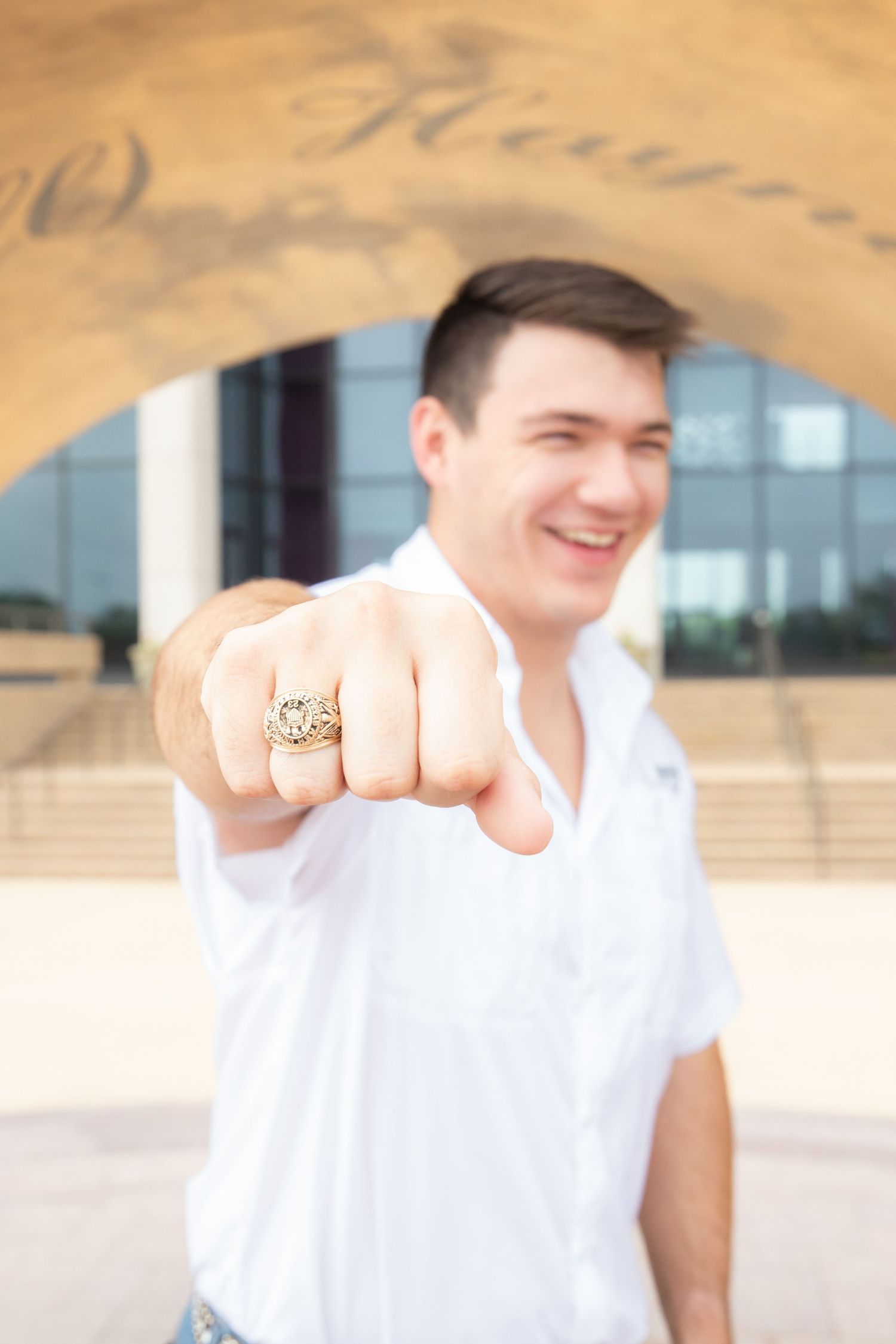 Texas A&M senior session, Aggie ring