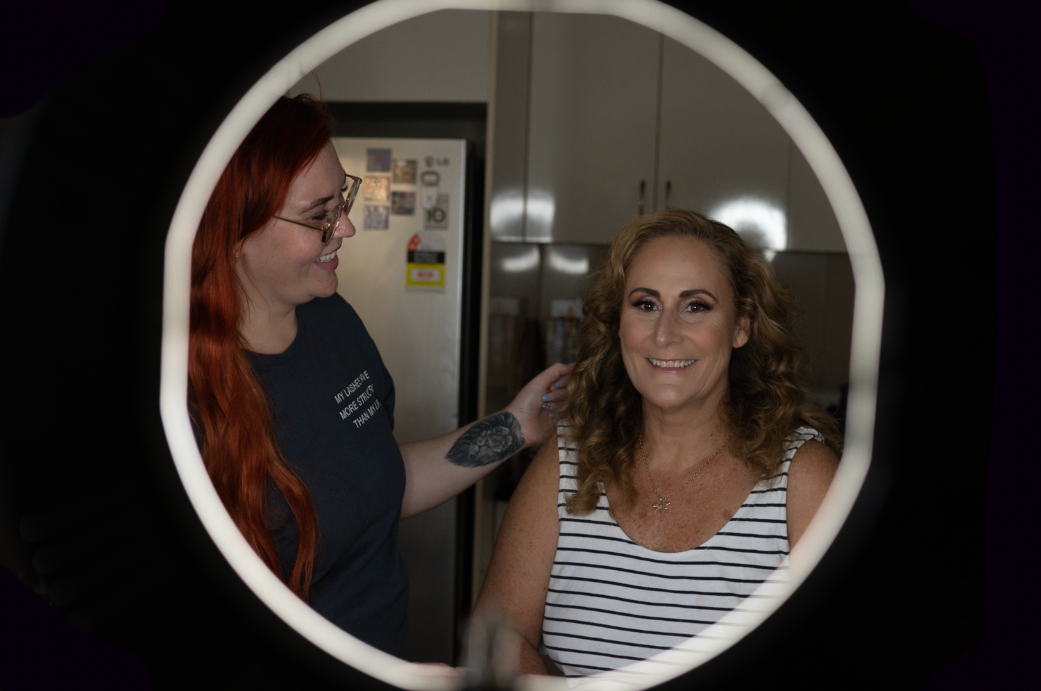 Darwin HMUA creating stunning looks for your boudoir shoot