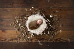 Melbourne Newborn baby in sleepy newborn pose. Melbourne best newborn photographer. Best baby photo photography. Affordable family photos.