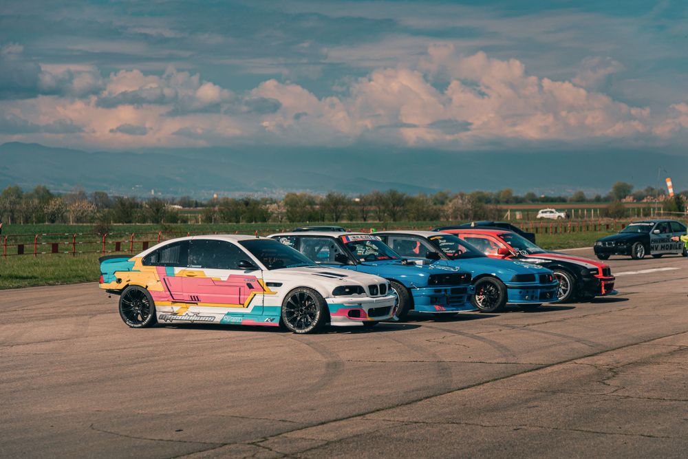 професионално фотозаснемане на благотворително дрифт шоу в Лесново, GRT/DriftShow