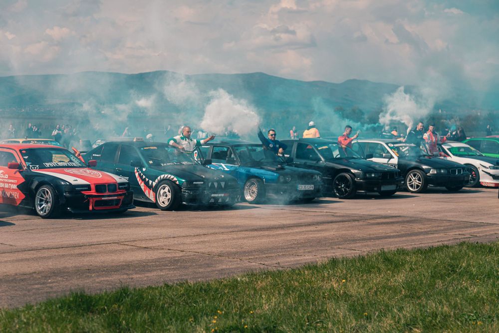 професионално фотозаснемане на благотворително дрифт шоу в Лесново, GRT/DriftShow