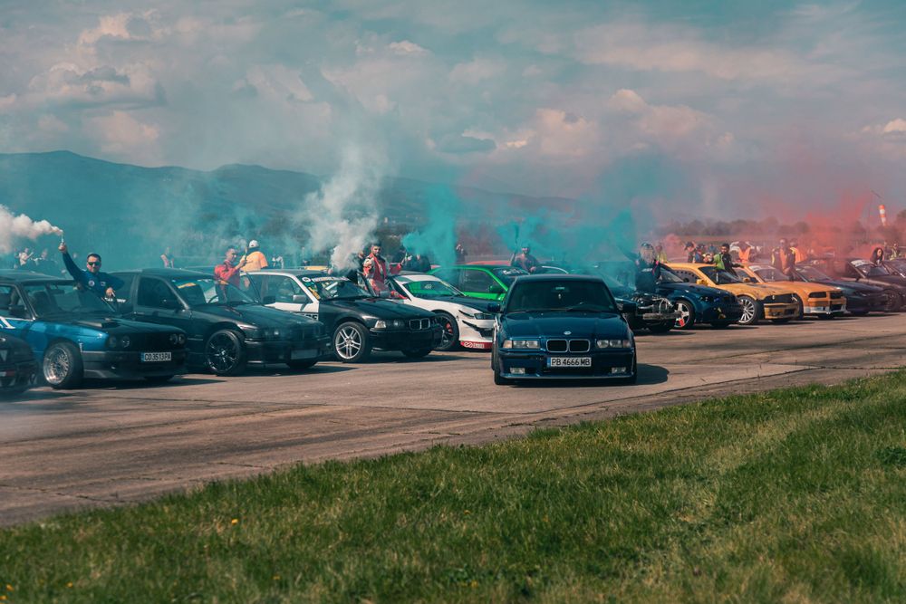 професионално фотозаснемане на благотворително дрифт шоу в Лесново, GRT/DriftShow
