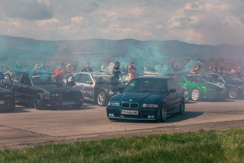 професионално фотозаснемане на благотворително дрифт шоу в Лесново, GRT/DriftShow
