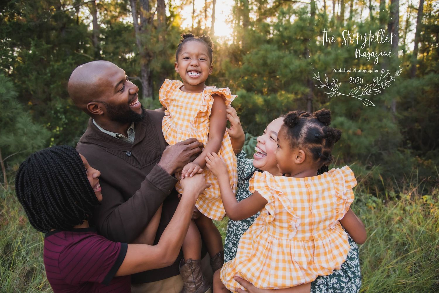 Fall Family Session published in Storyteller Magazine with Natalia Burrows Photography