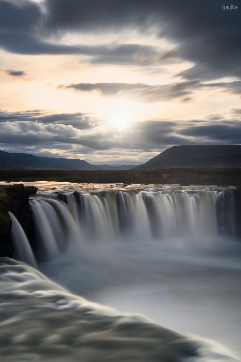 Waterfall Northern Iceland