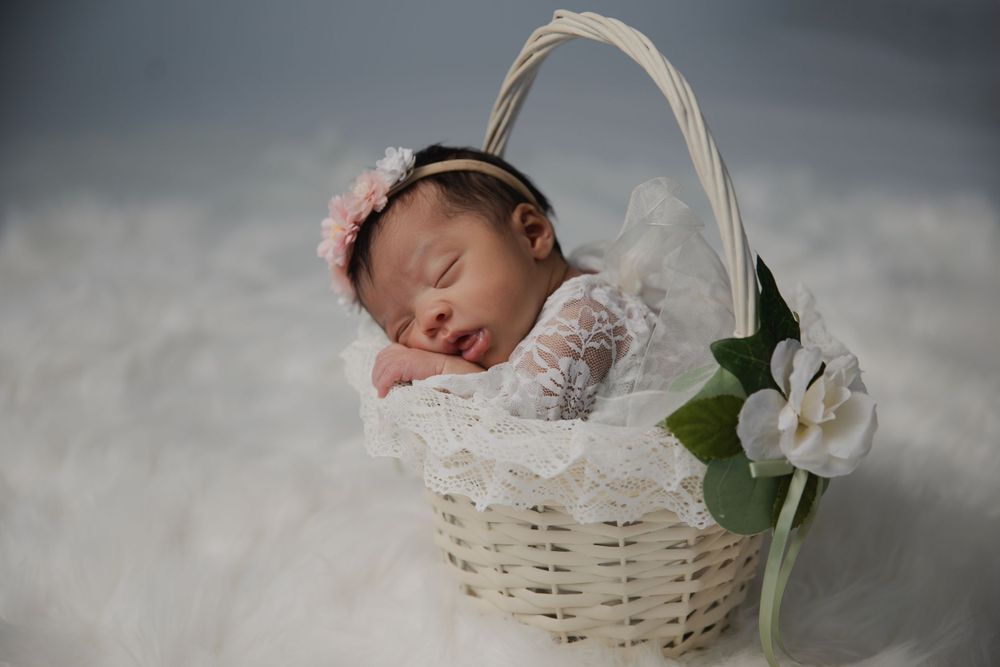 Luna's Newborn Shoot in studio | Niagara Photography | Welland Photography | St. Catharines Photography