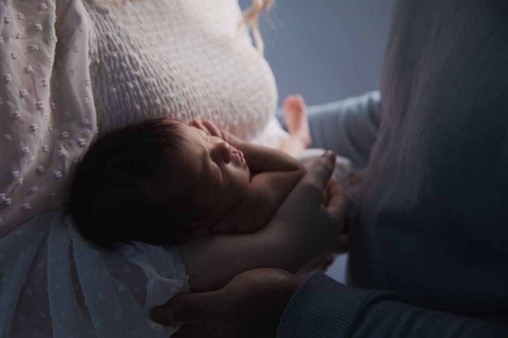 Luna's Newborn Shoot in studio | Niagara Photography | Welland Photography | St. Catharines Photography