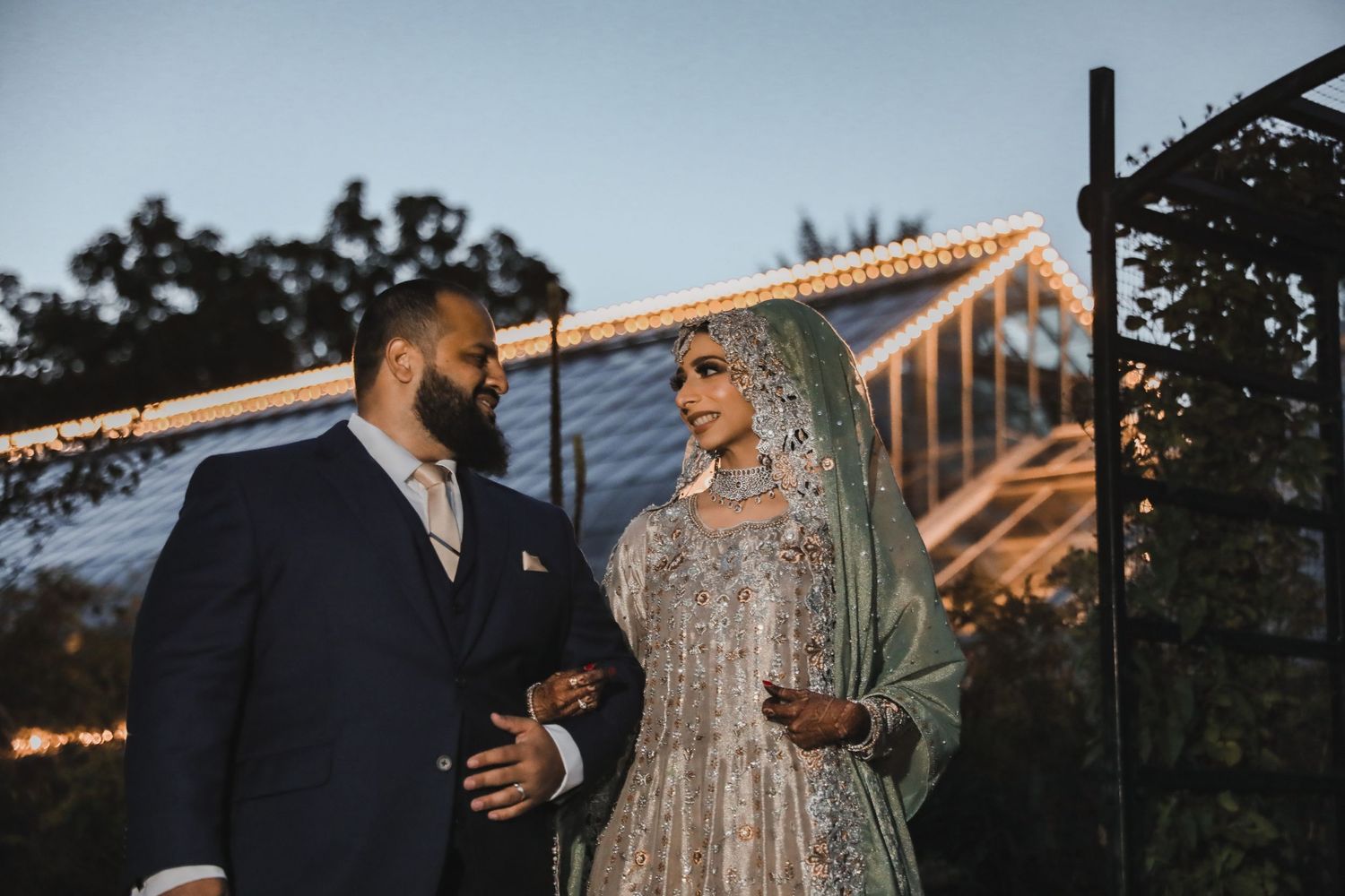 Faiz & Saba — Reception - Purple Peacock Studios