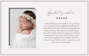 ashley line photography client testimonial - kyndel and jordan - ashley felt like a part of the family