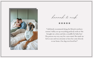 ashley line photography client testimonial - hannah and nick