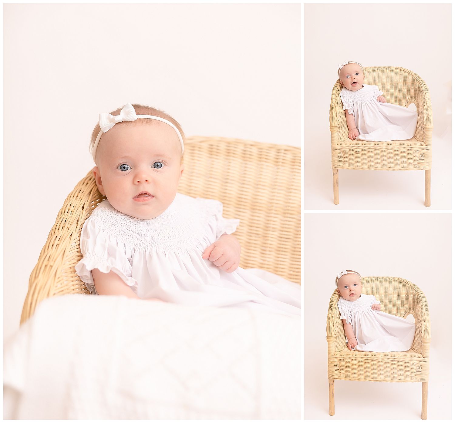 baby in wicker chair, newborn photographer chattanooga, baby photographer chattanooga, maternity photos chattanooga
