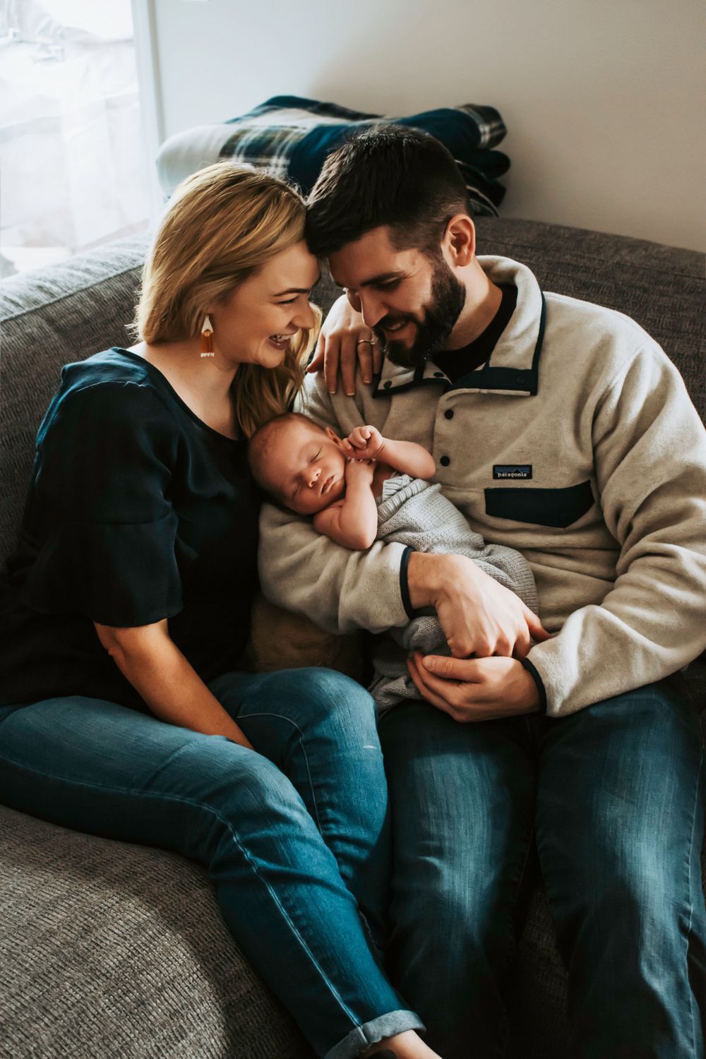Newborn Photo with parents