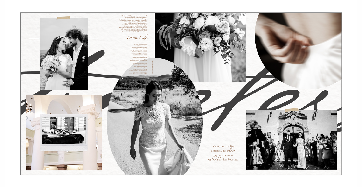 Léda Photography - Home page photo montage