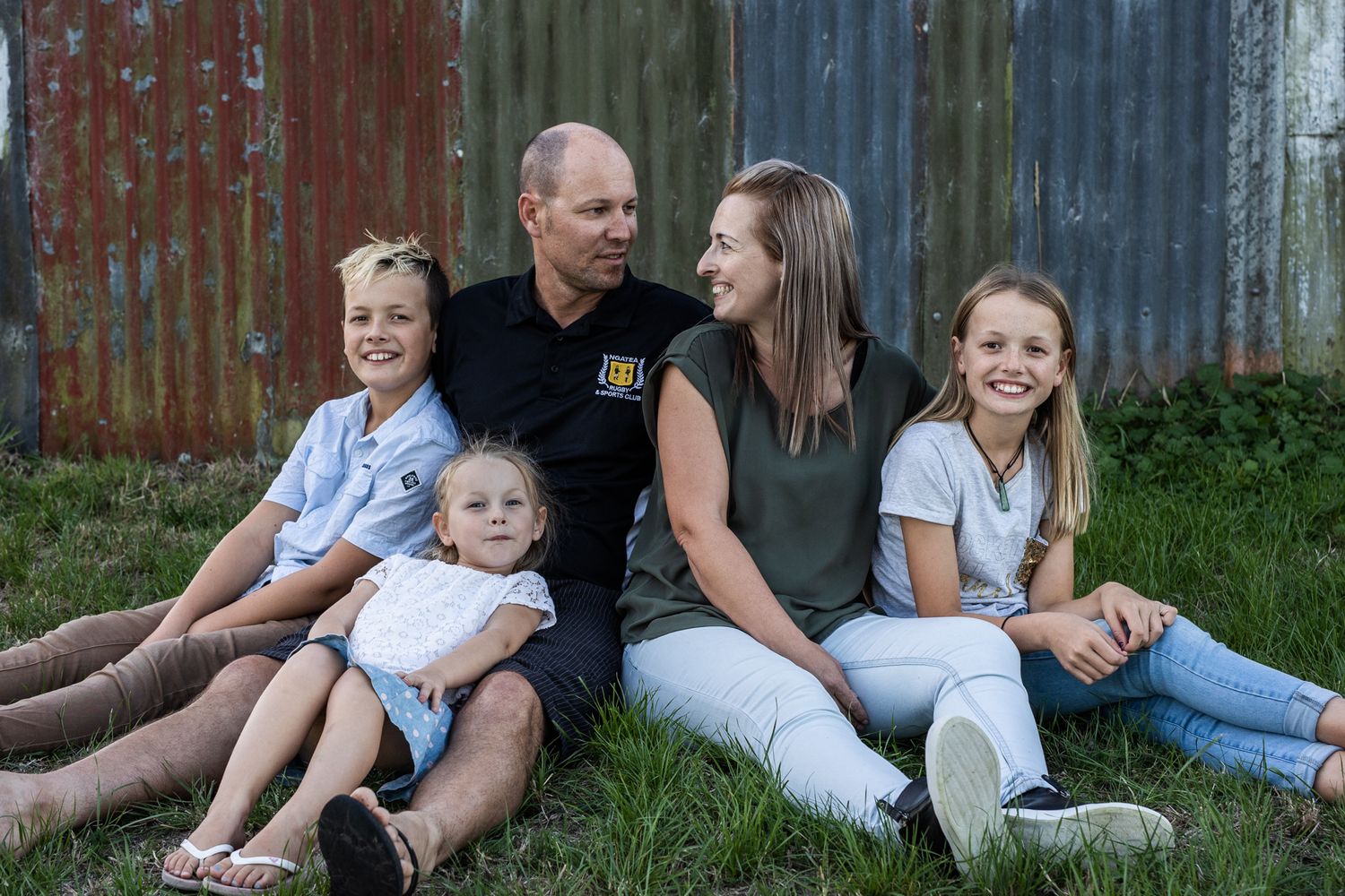 Hamilton family photos at home