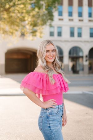 Downtown Wichita KS senior pictures