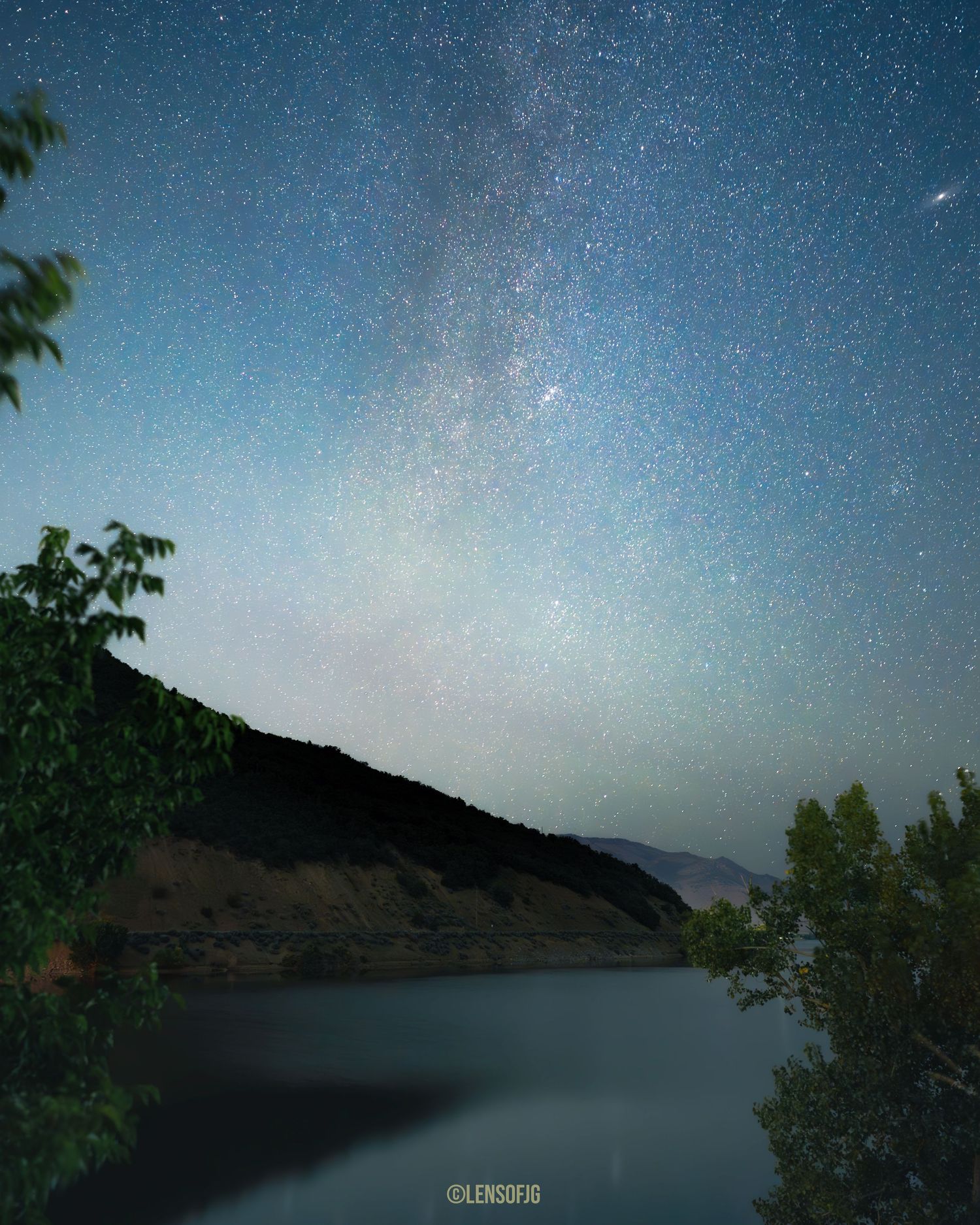 Pineview Resevoir Utah, Astrophotography