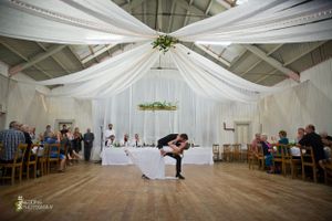 The first dance for Siobhan & Shayne