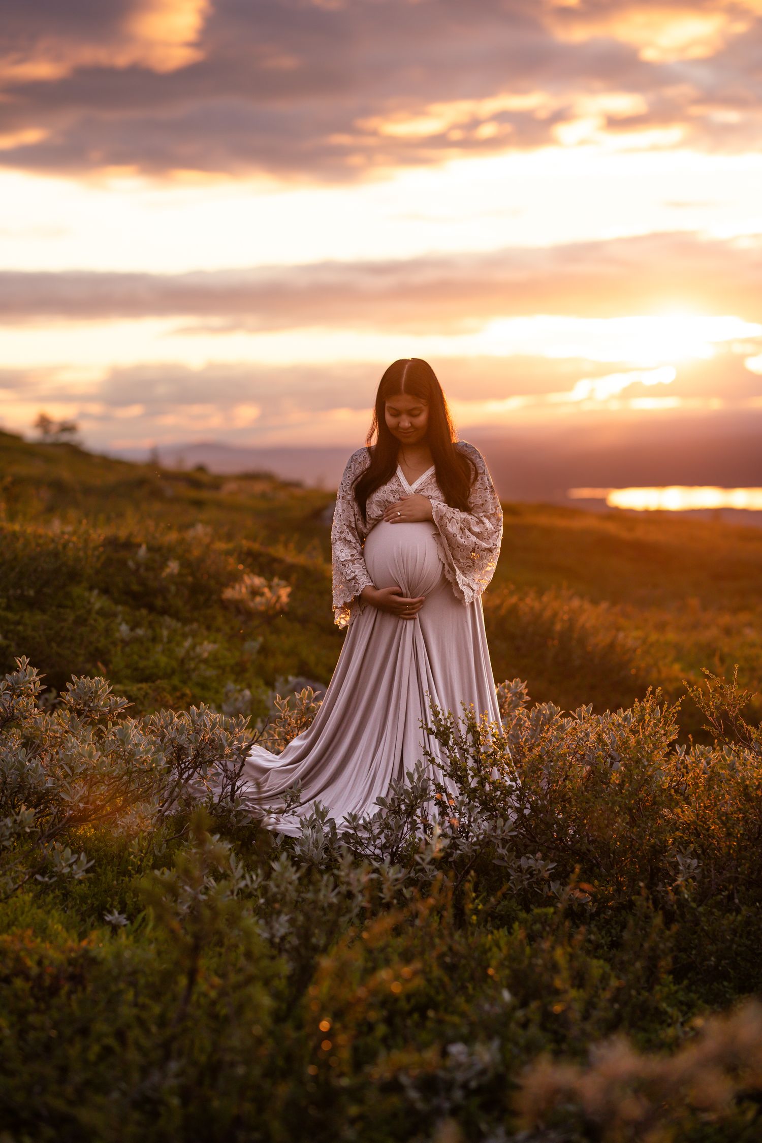 Gravidfotografering Gällivare Fotograf Norrbotten