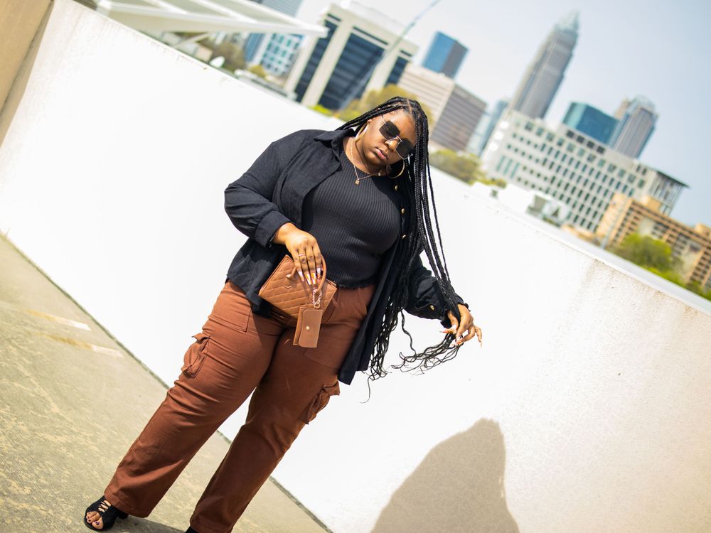 Charlotte, North Carolina - black woman portrait photography