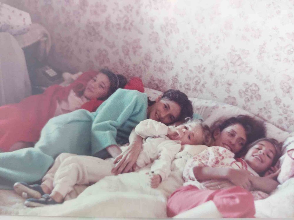 retrato de familia antiguo