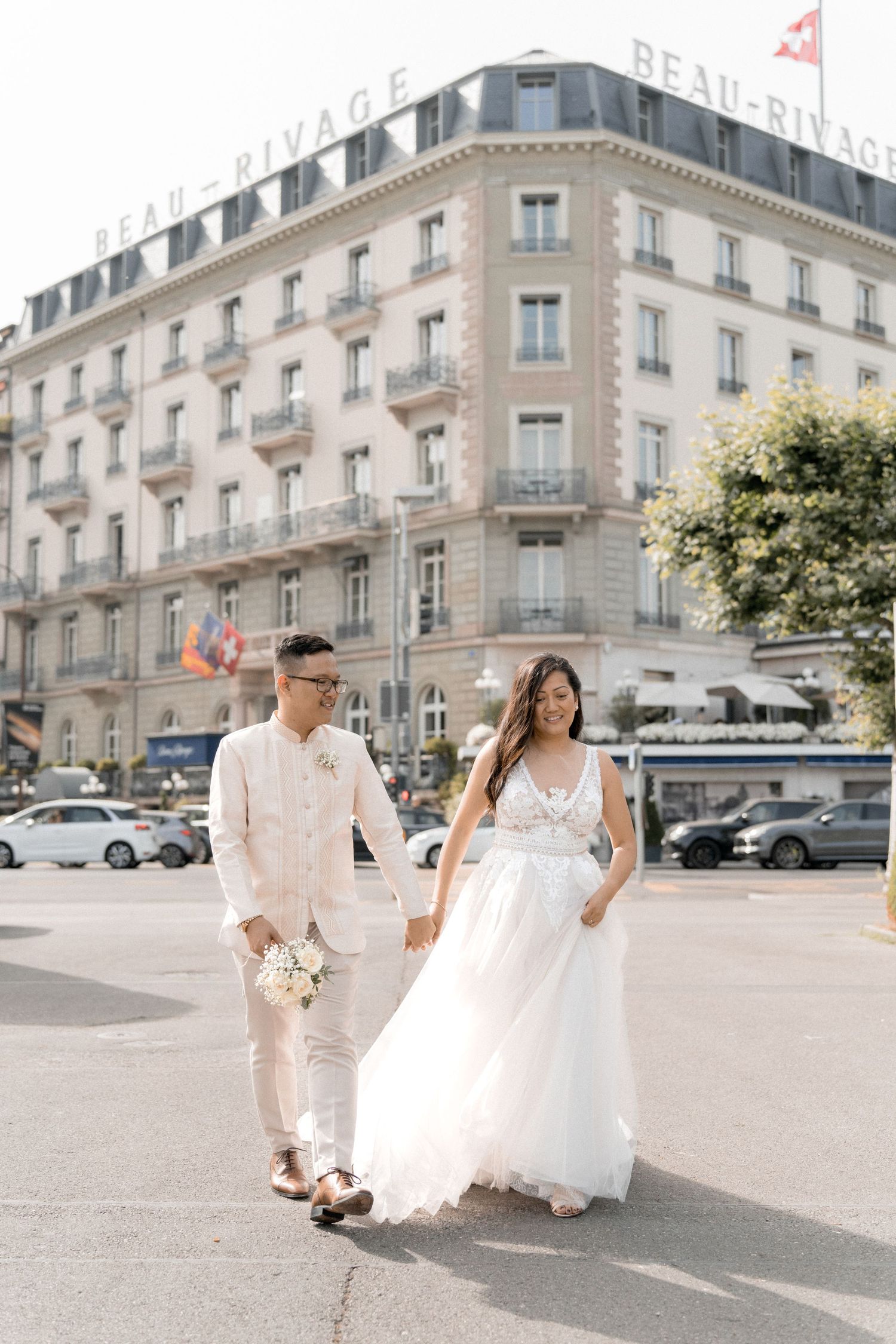 Mariage à Genève Beau-Rivage Palace