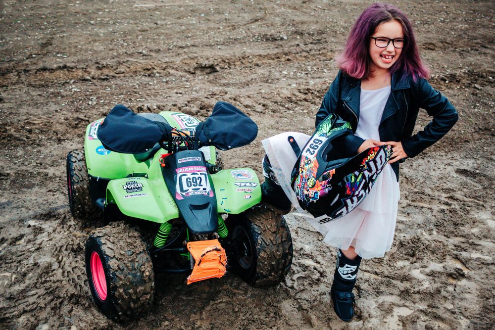 Dress or mx gear, Cori is ready to race