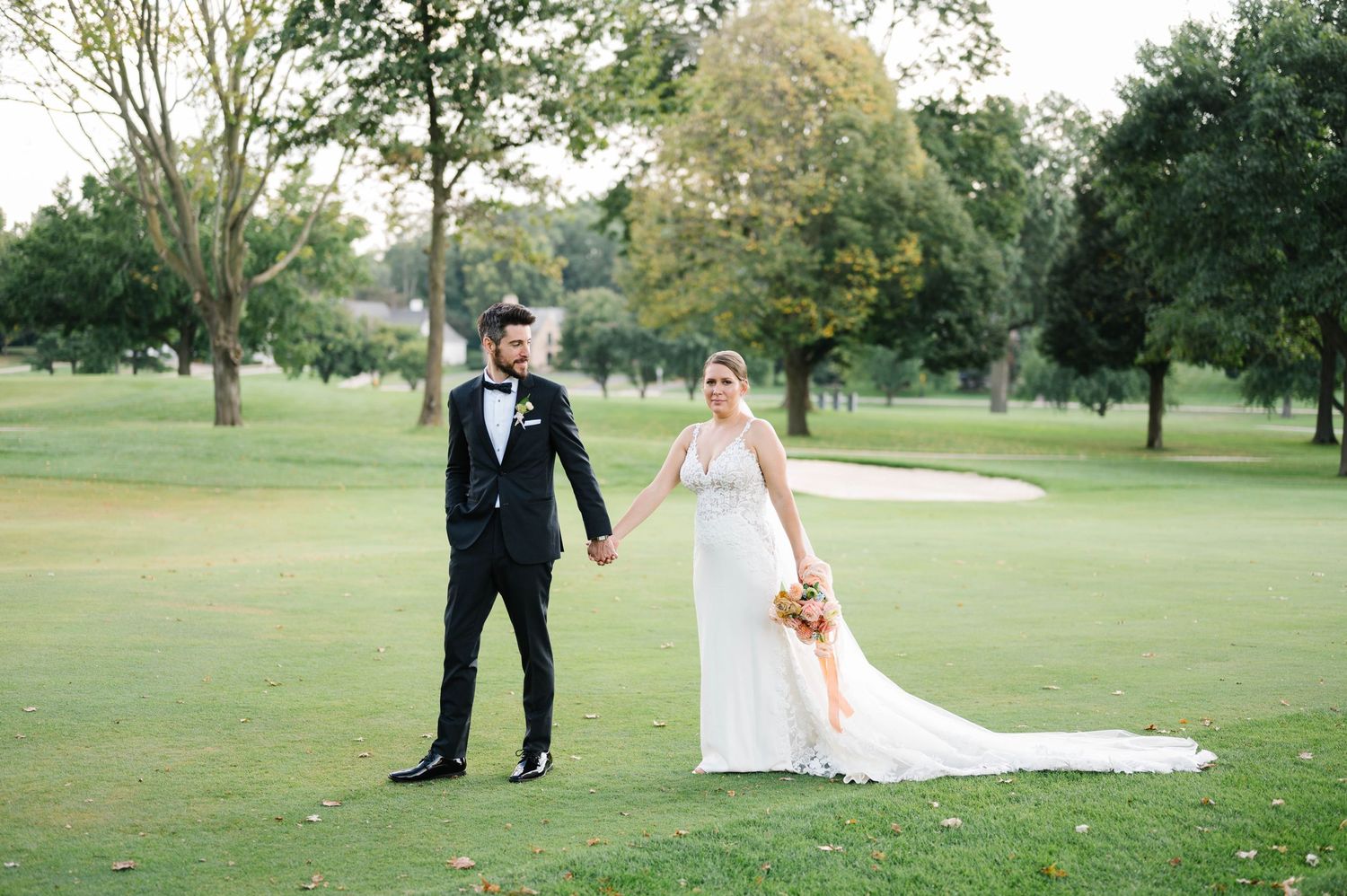 Tropical Wedding at Bloomington Country Club | Candace Sims Chicago Luxury Fine Art Wedding Photographer