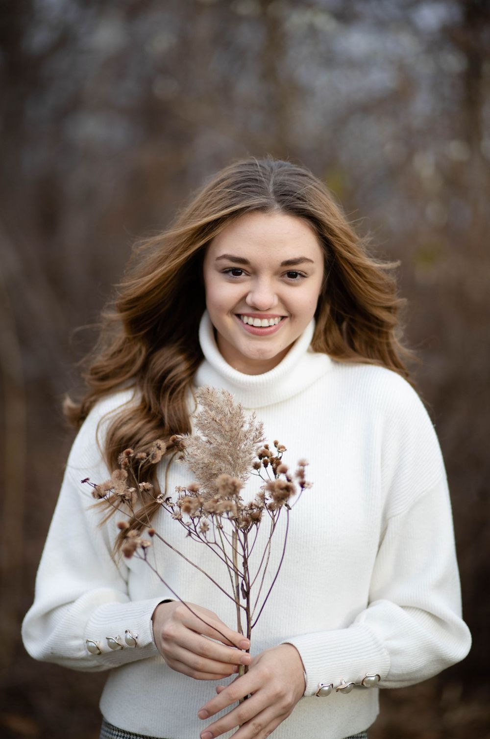 Beautiful girl smiling