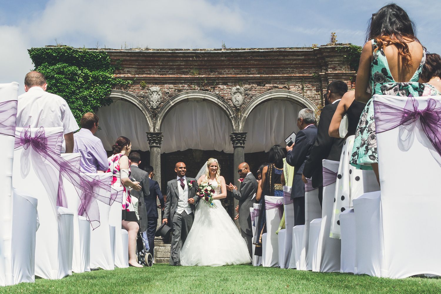 Broome Park Golf and Country Club Canterbury Kent wedding photography