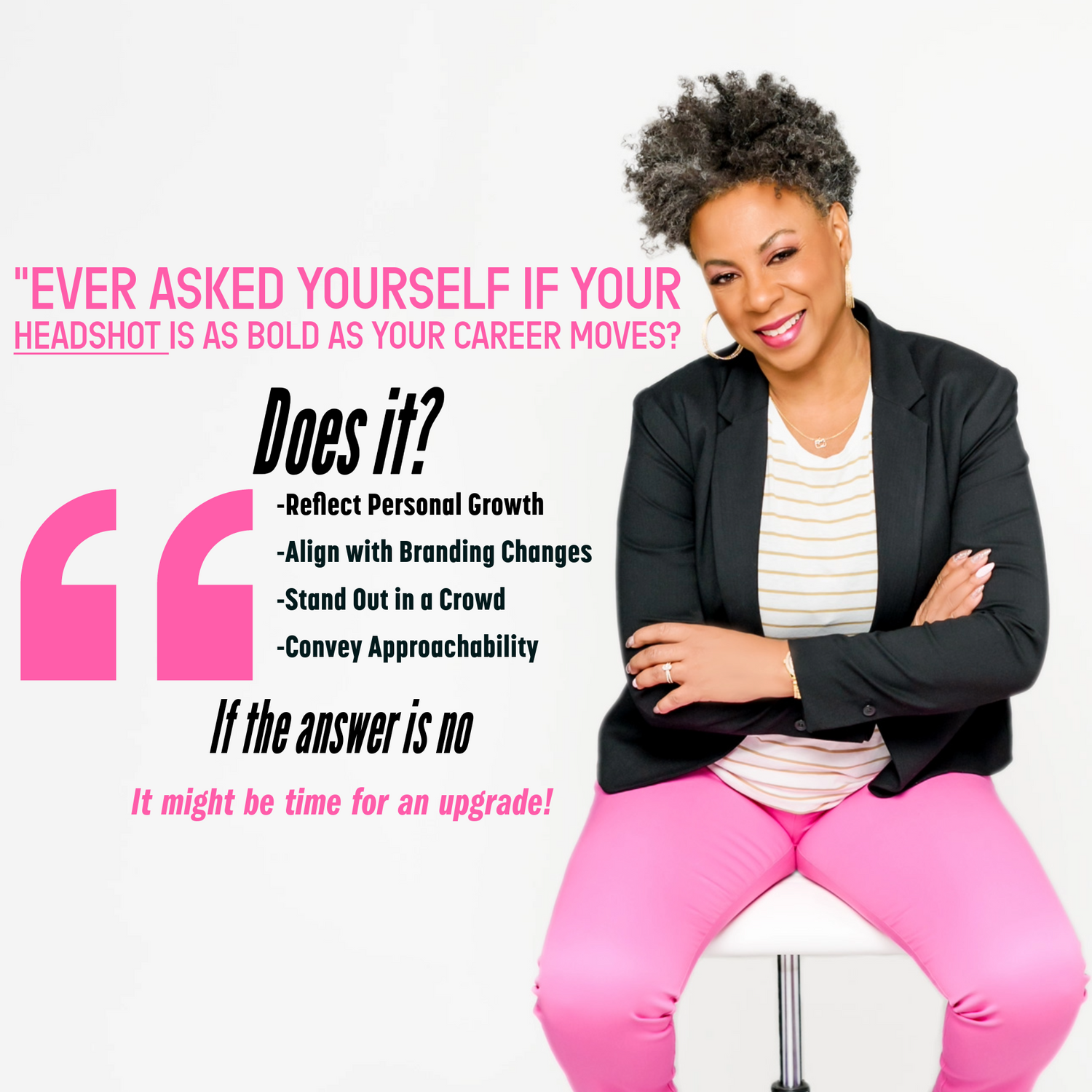 Is your headshot as bold as your career moves? 10 reasons why it should