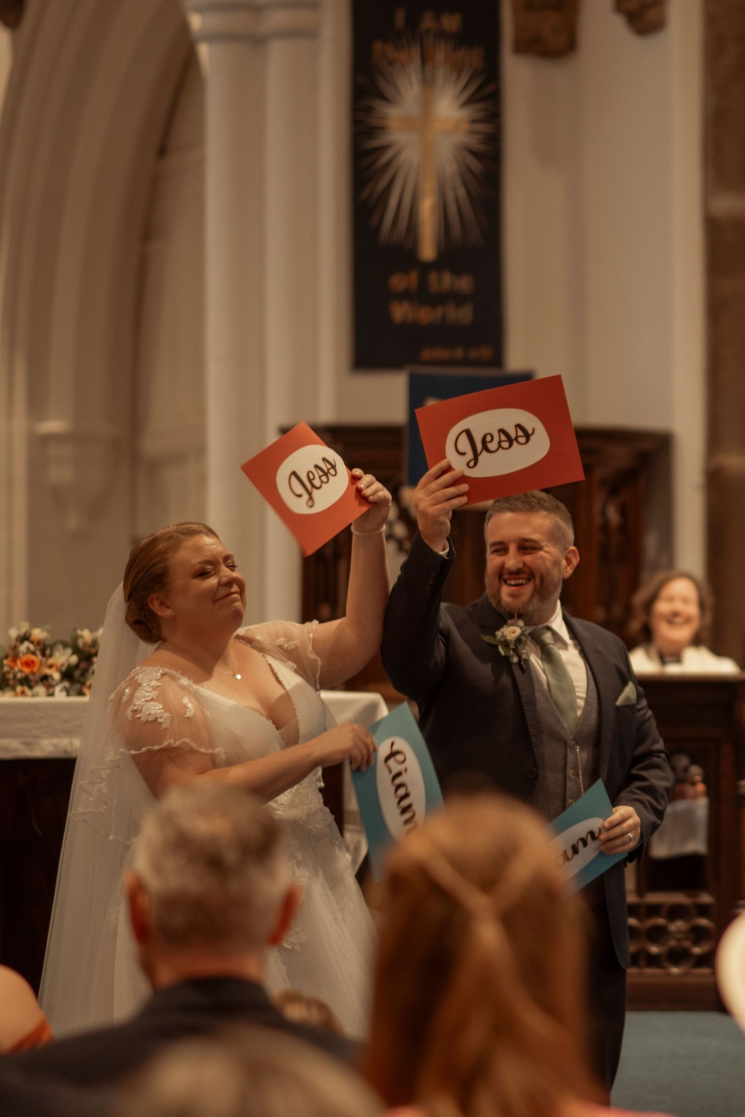 His and hers game, sheffield wedding