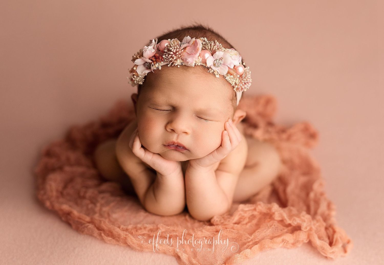 Newborn portrait.