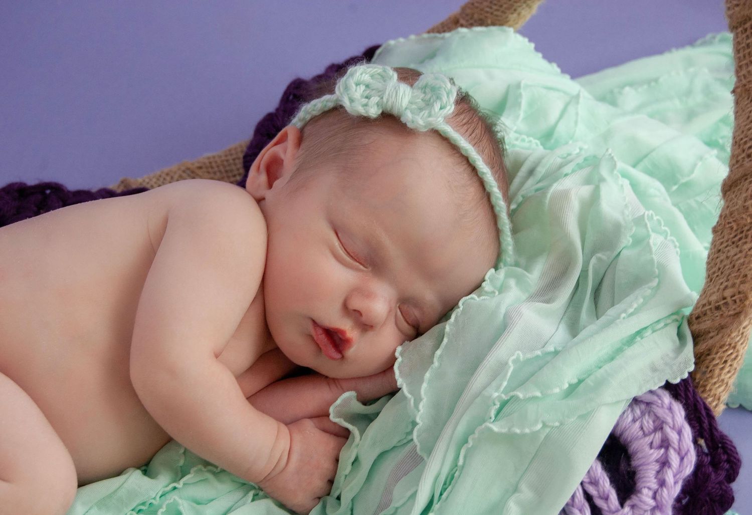 In Home Newborn Session in  Evansville Indiana by ReiLynn Designs