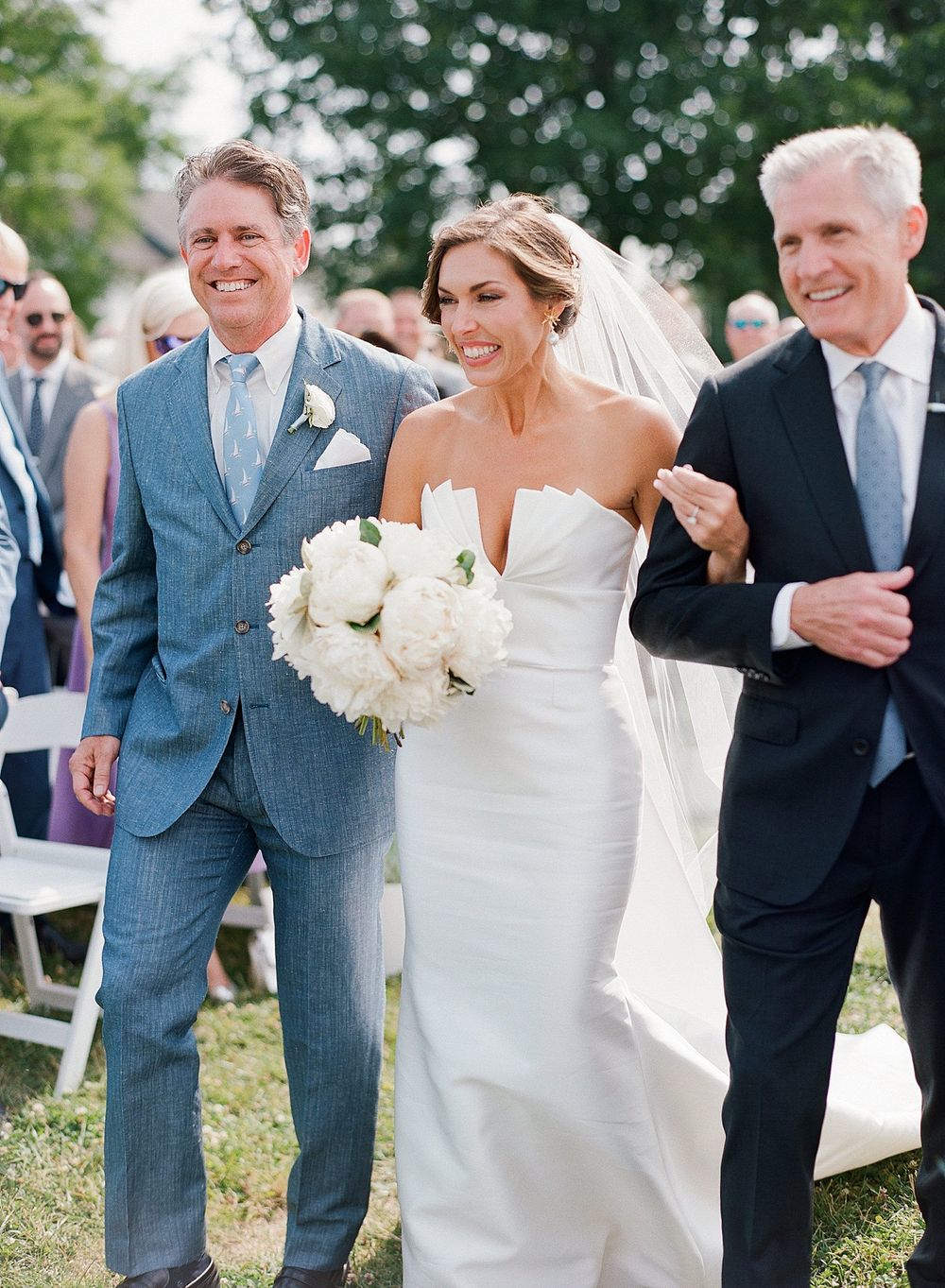 wedding ceremony at the Chesapeake Maritime Museum
