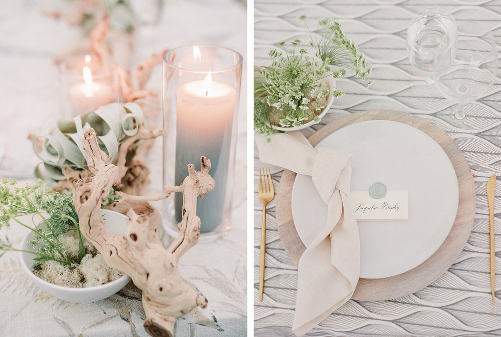 organic ocean wedding inspiration