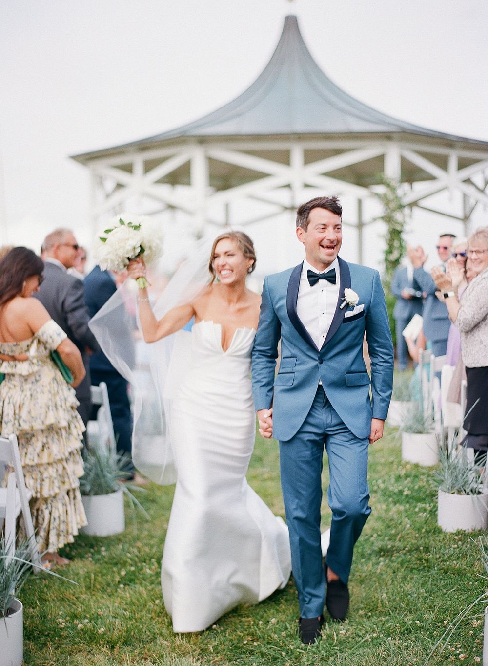 wedding ceremony at the Chesapeake Maritime Museum