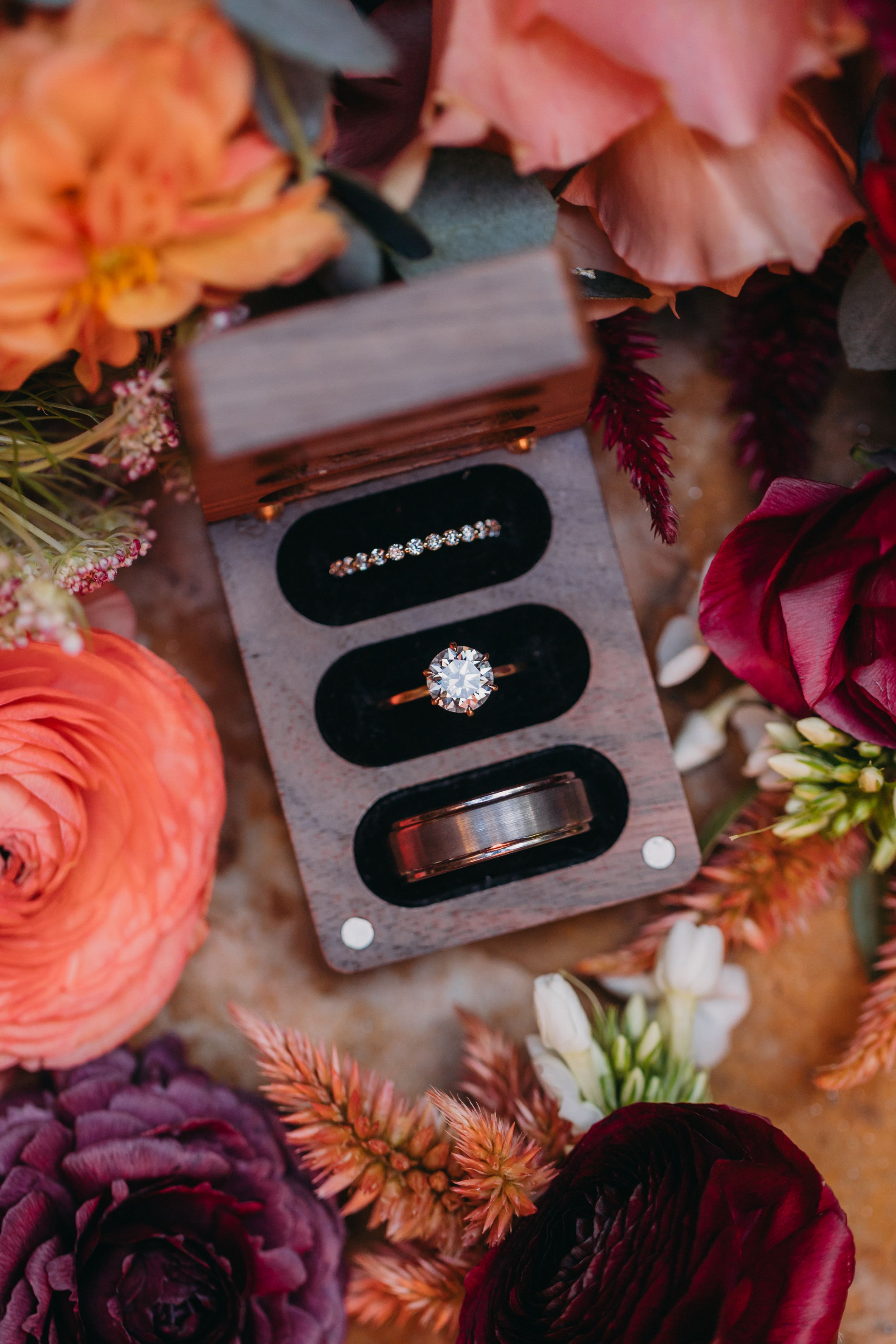 Elegant Virginia wedding details of ring