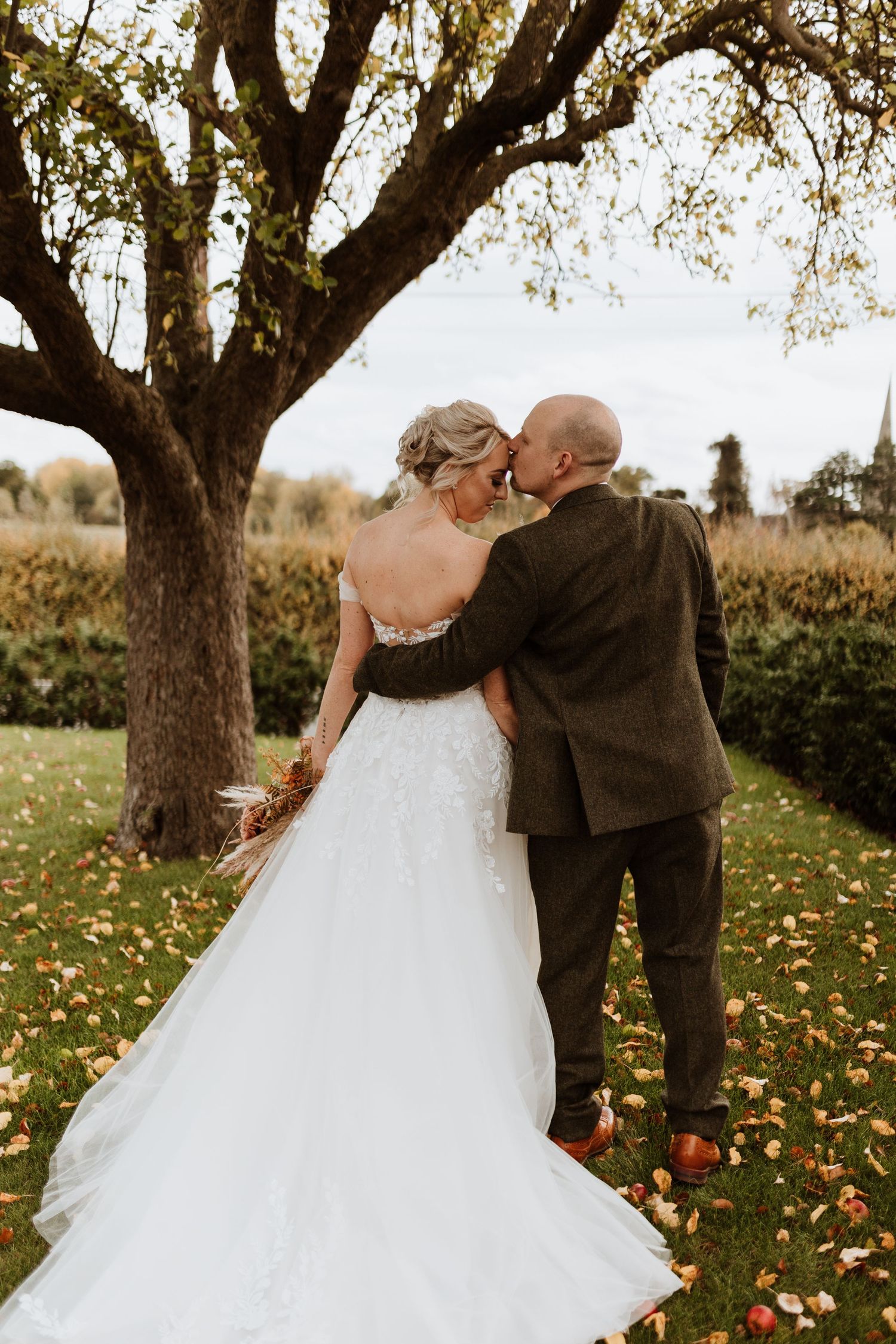Couples photos taken at Malt House Barn by Shropshire Wedding Photographer