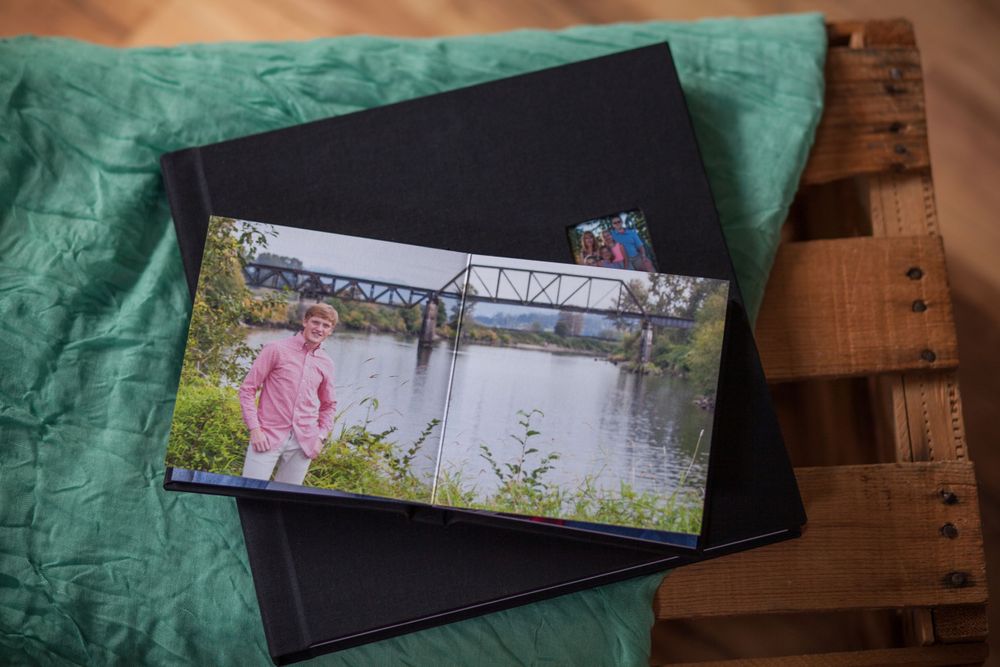 Jackie Phairow Photography Senior portrait album