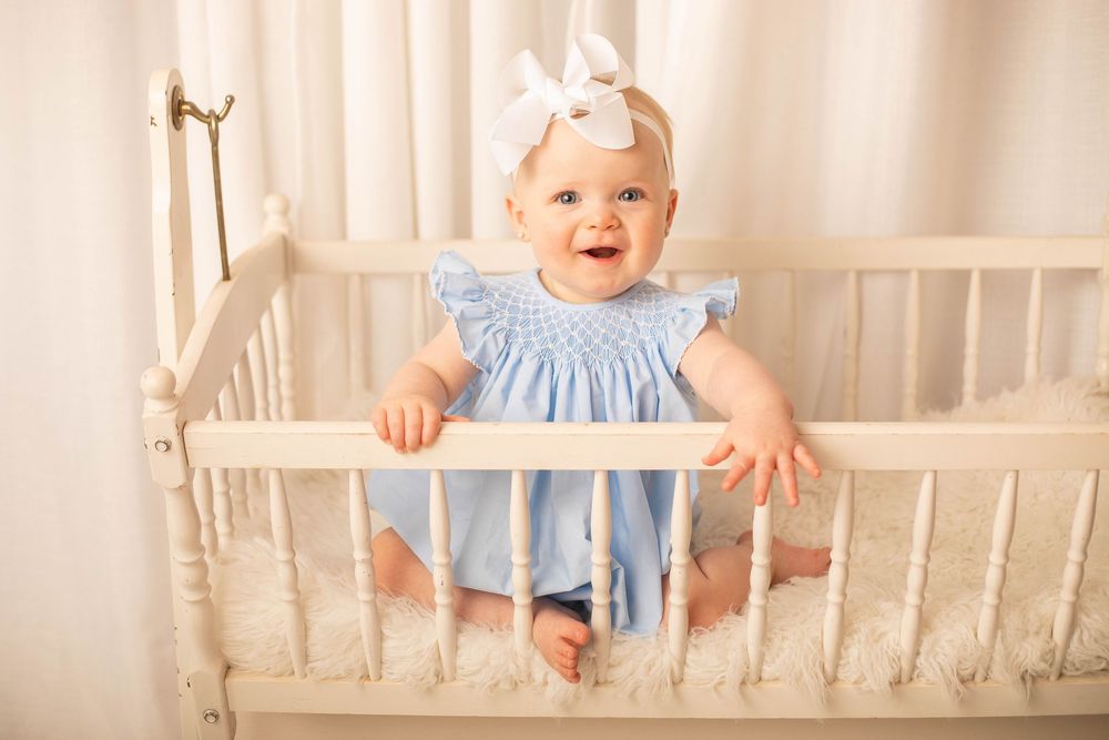First Birthday portrait by Danielle Denise Photography in Central Louisiana