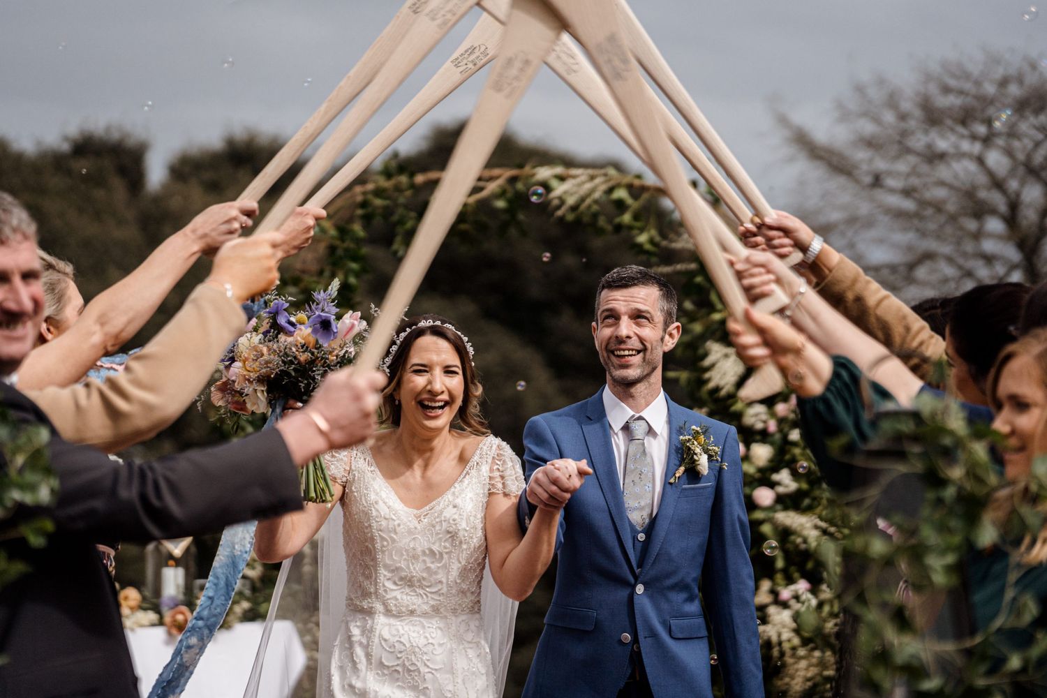 Davi and Jenny Wedding Photography based near Waterford, Ireland. A couple of wedding photographers with a relaxed reportage approach.