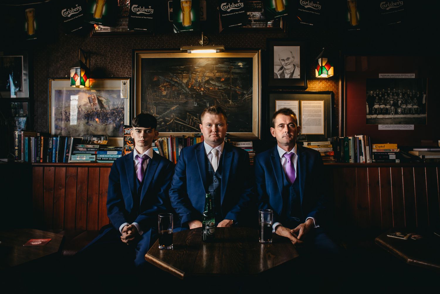 Davi and Jenny Wedding Photography based near Waterford, Ireland. A couple of wedding photographers with a relaxed reportage approach.