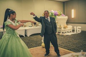 Dad with daughter - sweet 16, photographer, Virginia. Prince George, Virginia. G-MAN Foto-Graphy.
